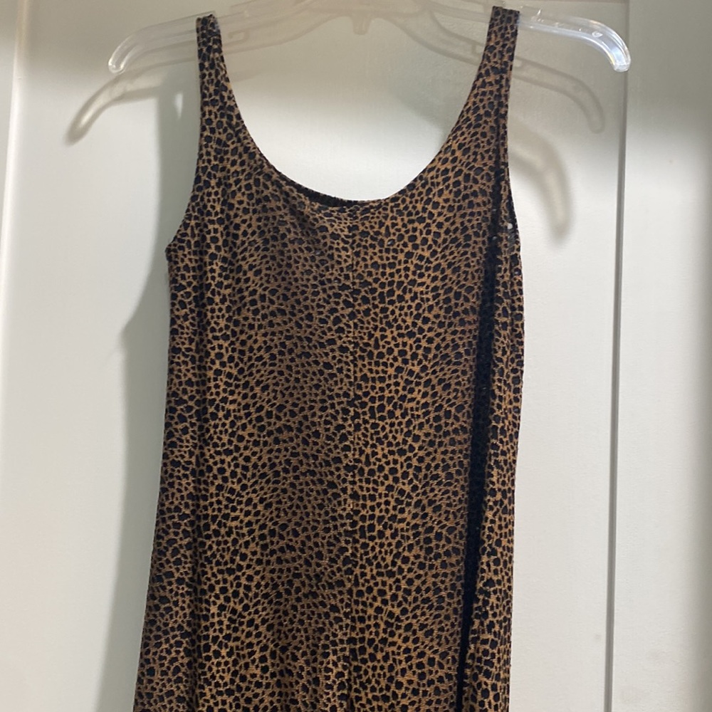 Hennes leopard print dress.  Size 36